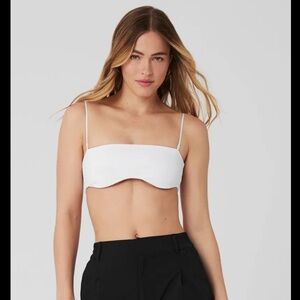 Alo yoga Airbrush Socialite Bandeau SOLD OUT white